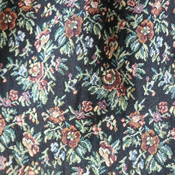 “Carpet Bag” Floral Mini Skirt - Picture 8 of 8